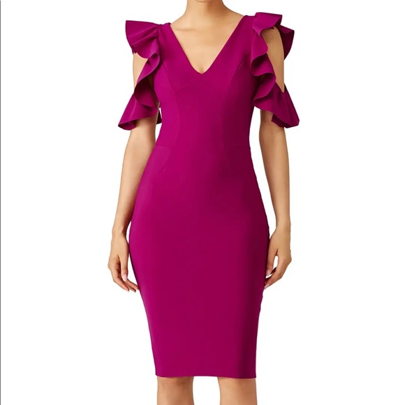 Beaufort Dress in Ciclamino by Chiara Boni, size 4, BNWT! - Picture 9 of 13